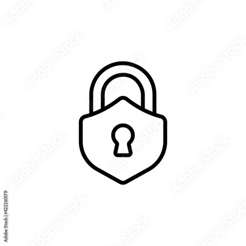 Crypt Vault icon in vector. Logotype