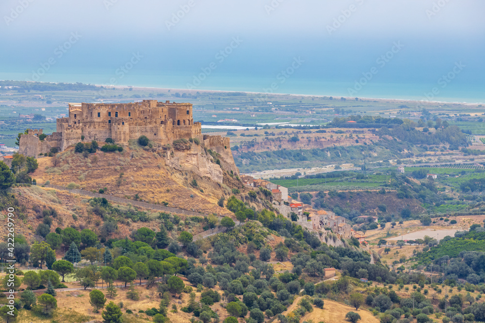 Rocca Imperiale castle  in Cosenza province, Calabria, Italy