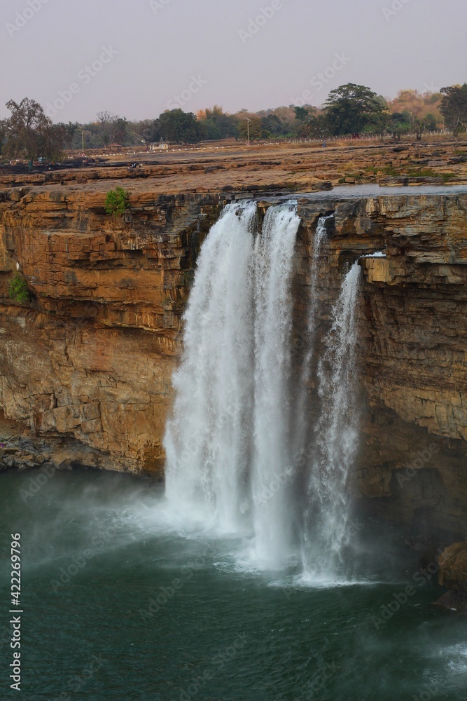 Beautiful chitrakoot waterfall of bastar district of chhattisgarh best