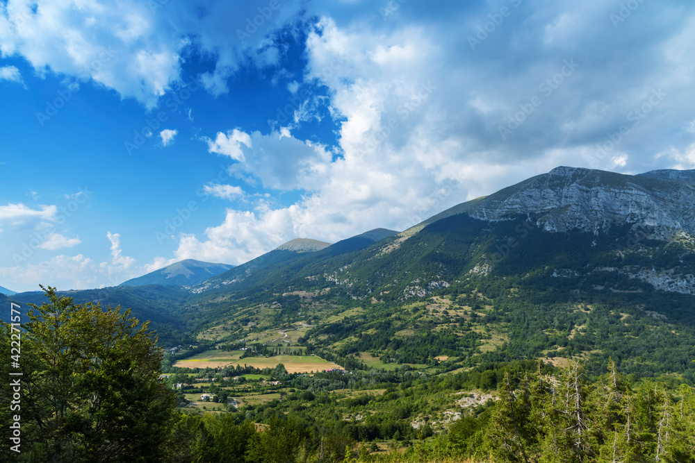 National Park of Abruzzo near Barrea, Lazio and Molis, Italy