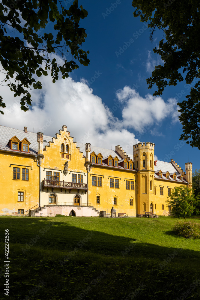Nectiny castle, Western Bohemia, Czech Republic