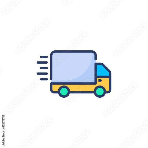 Express Delivery icon in vector. Logotype