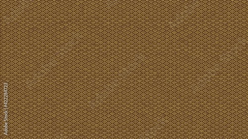 Wallpaper Mural 青海波　金　ループ　流れあり Torontodigital.ca