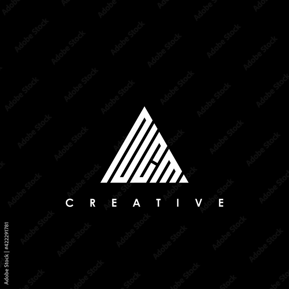 NCM Letter Initial Logo Design Template Vector Illustration NCM Letter Initial Logo Design Template Vector Illustration