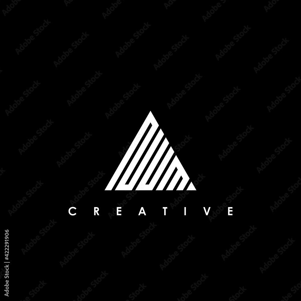 NUM Letter Initial Logo Design Template Vector Illustration NUM Letter Initial Logo Design Template Vector Illustration