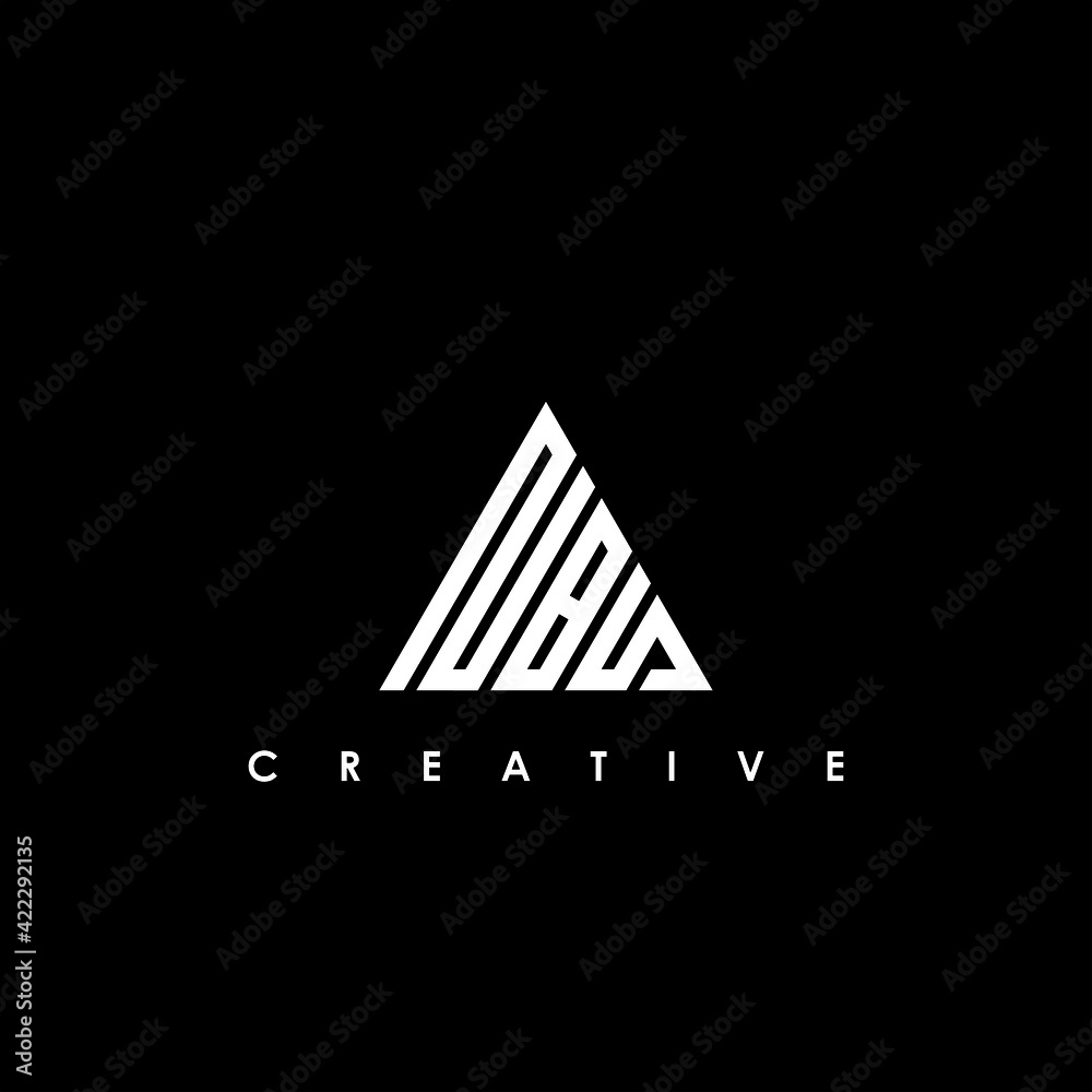NBS Letter Initial Logo Design Template Vector Illustration NBS Letter Initial Logo Design Template Vector Illustration