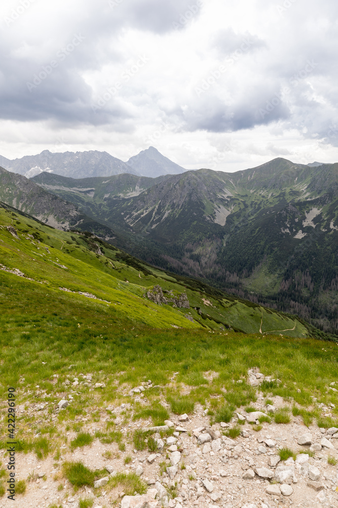 mountain landscape, mountain view, hiking trails