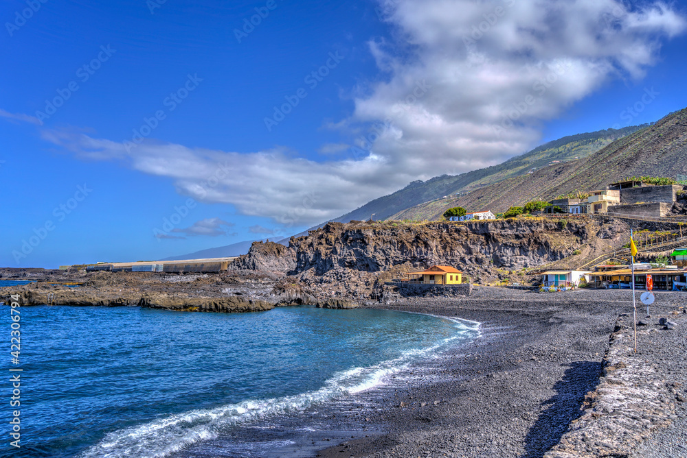 La Palma western coast, Canary Islands