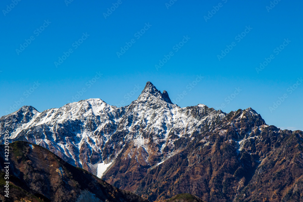 landscape with snow