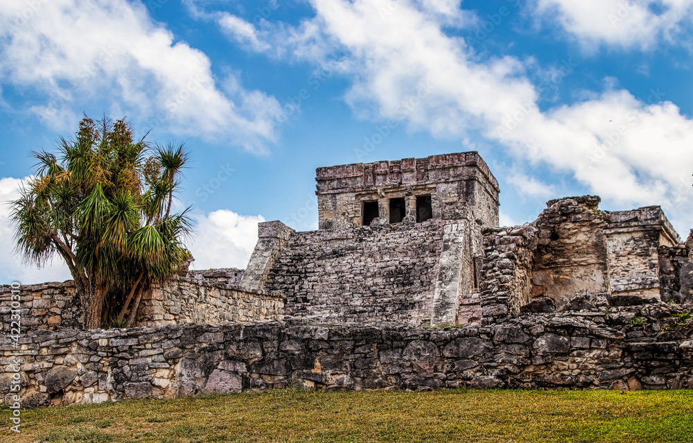 The Maya Ruins in Cozumel Mexico