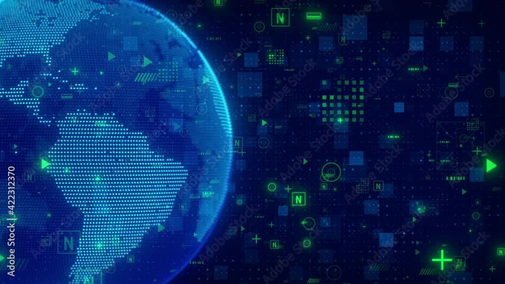 rotating world business data analysis