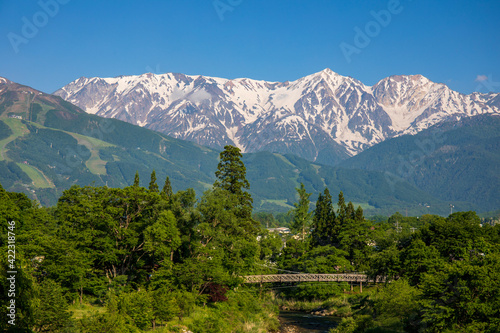 mountain road in the mountains