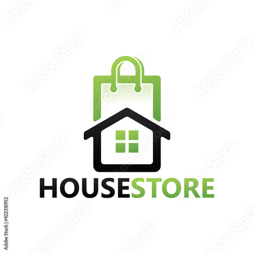 House store logo template design
