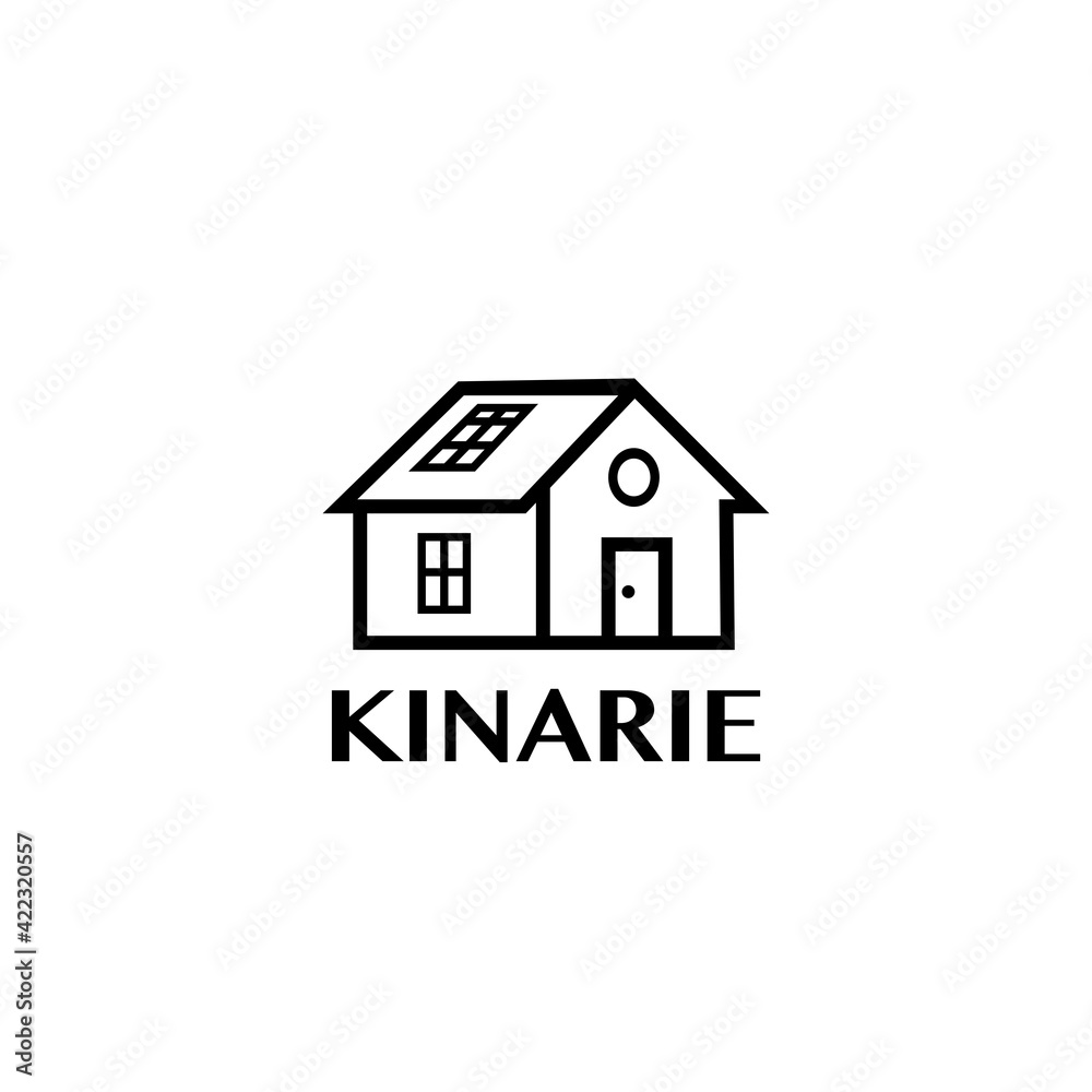 Kinarie Logo Home Simple Templates Icon Kinarie Logo Home Simple Templates Icon