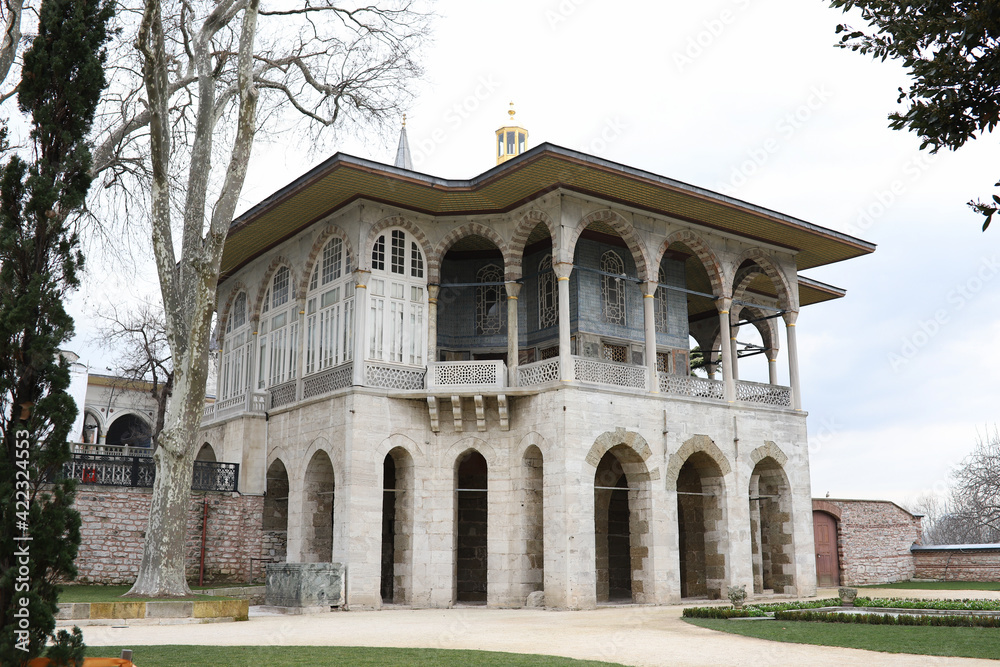 Building in Topkapi Palace, Istanbul, Turkey