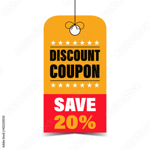 Discount coupons.Sale.