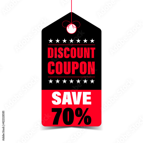 Discount coupons.Sale.