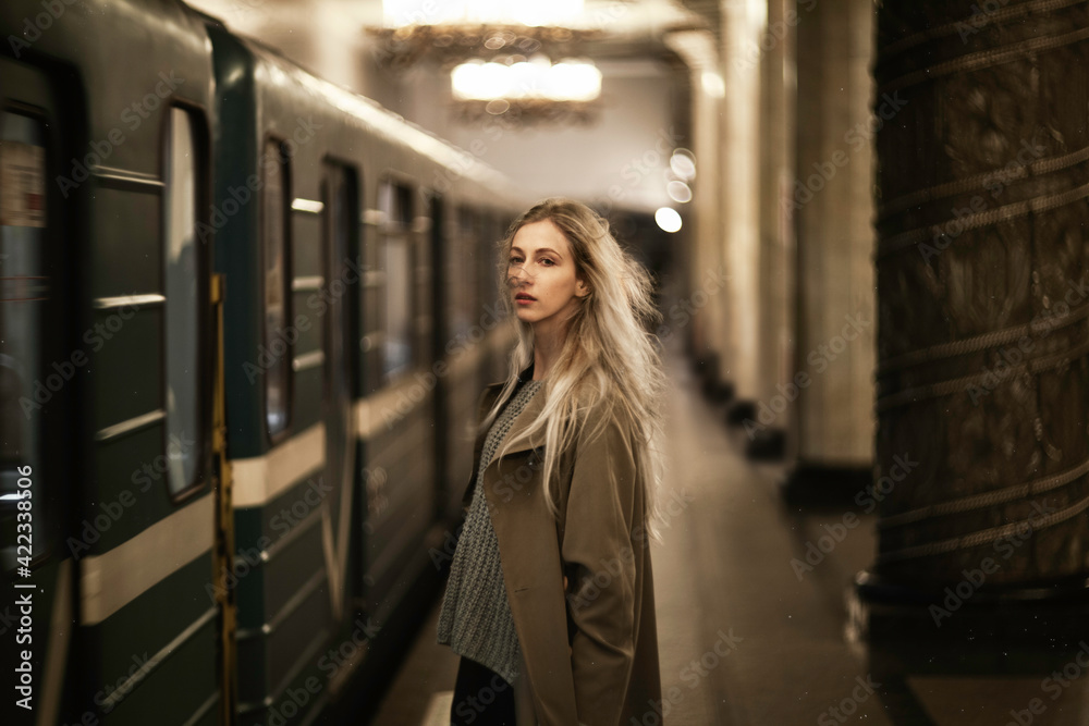 Girl in the subway