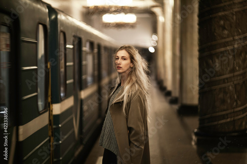 Girl in the subway