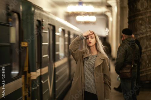 Girl in the subway