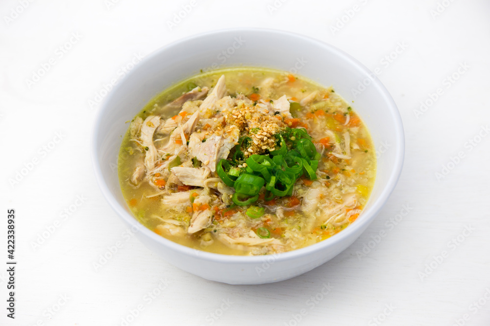 Korean Chicken and Vegetable Soup