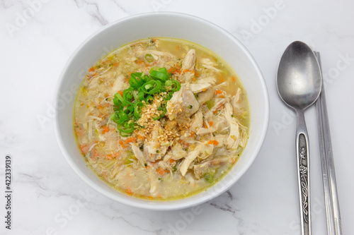 Korean Chicken and Vegetable Soup