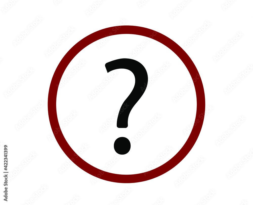 No question vector icon. Editable stroke. Symbol in Line Art Style for Design, Presentation, Website or Apps Elements, Logo. Pixel vector graphics - Vector No question vector icon. Editable stroke. Symbol in Line Art Style for Design, Presentation, Website or Apps Elements, Logo. Pixel vector graphics - Vector