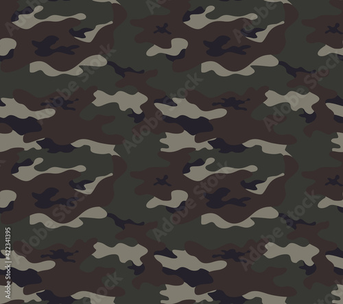 Abstract military camouflage, military pattern, classic fashion print