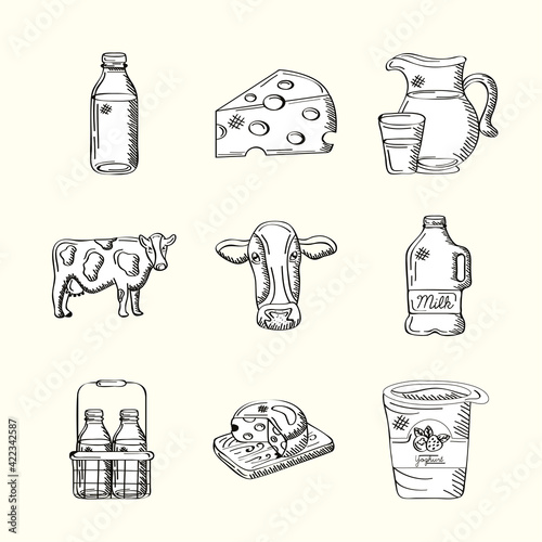 nine dairy products