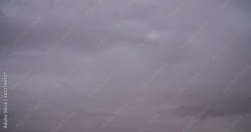 Time lapse de nubes de tormenta Time lapse de nubes de tormenta