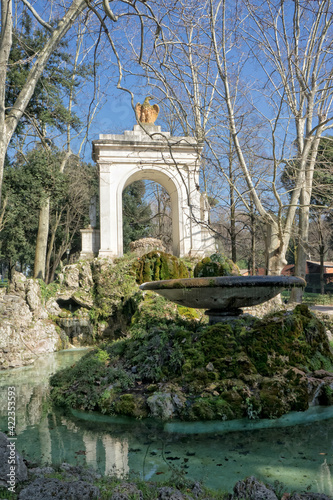 Villa Borghese public park - Rome Italy