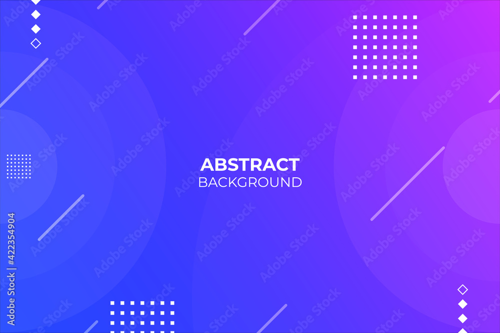 colorful abstract geometric trendy gradient background