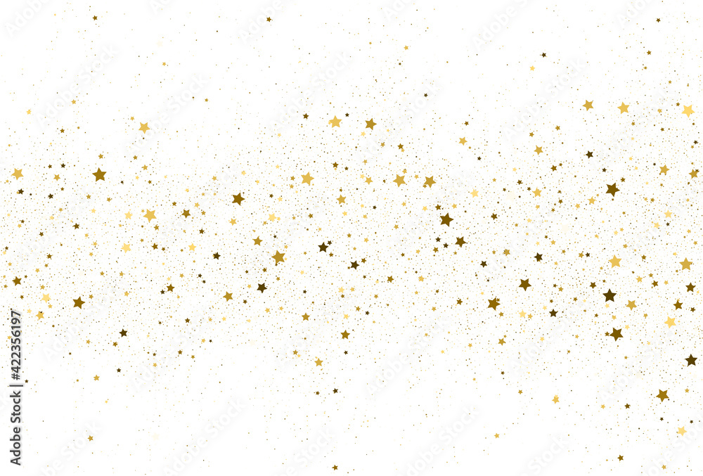 Light gold glitter confetti background.