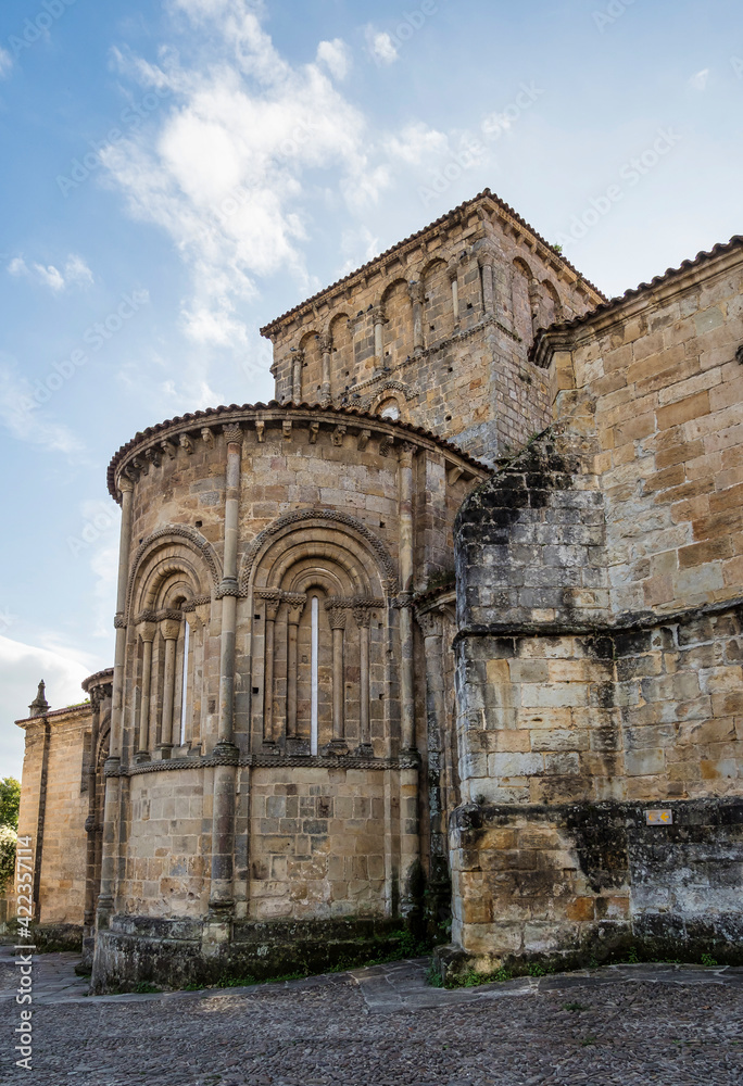 Collegiate Church of Santa Juliana in Santillana del Mar, Cantabria, Spain