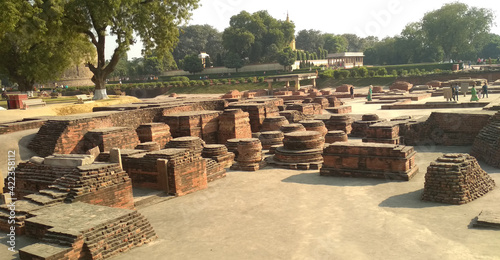Photography This is photo Sarnath khandhar in Varanasi U.P. India