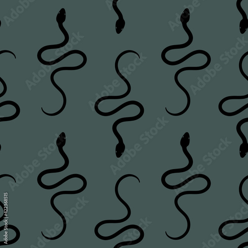Sneak seamless repeat pattern design