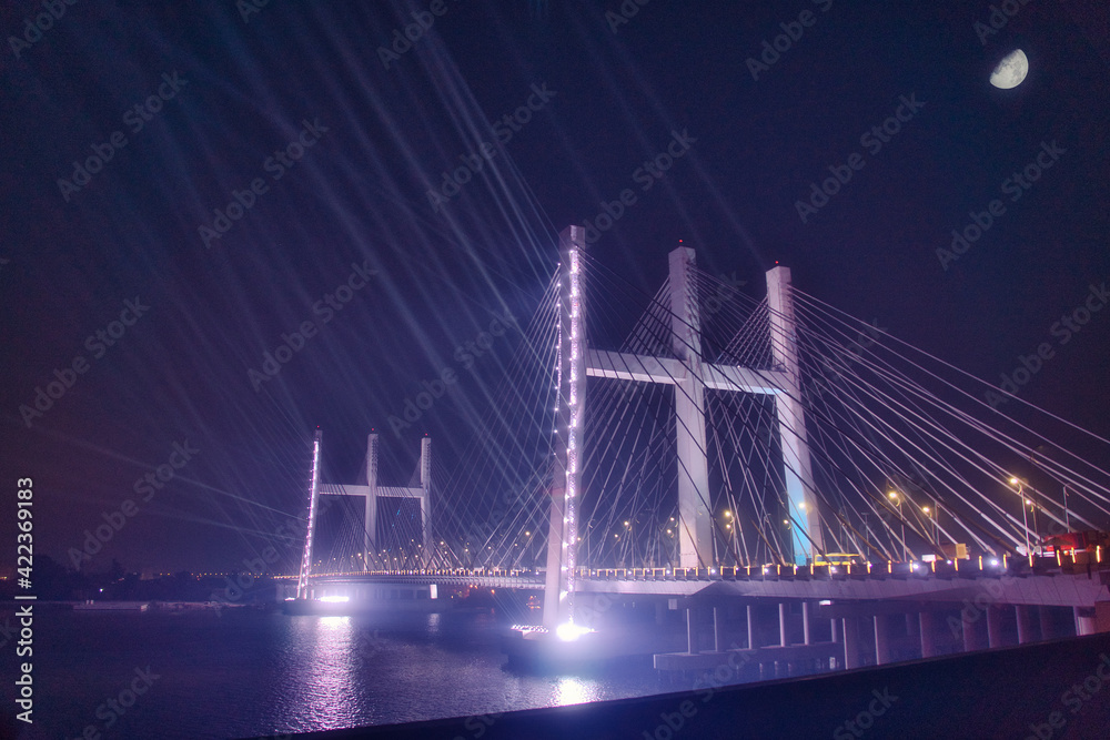 Fototapeta premium bridge at night