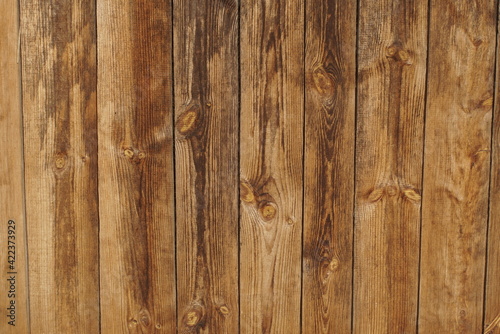 wall with old pine boards background texture 