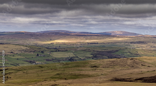 The Antrim Hills Way section of the International Appalachian Trail, County Antrim, Northern Ireland, Glenarm to Ballygalley, Scawt Hill, Black Hill, Ulster Way