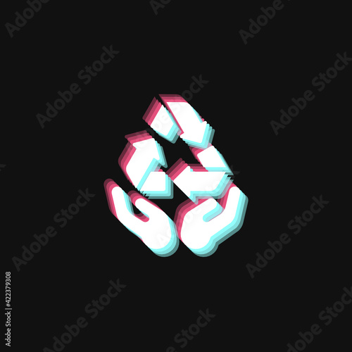 Recycling - 3D Effect