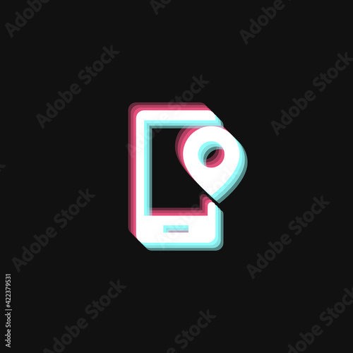 Mobile Location - 3D Effect