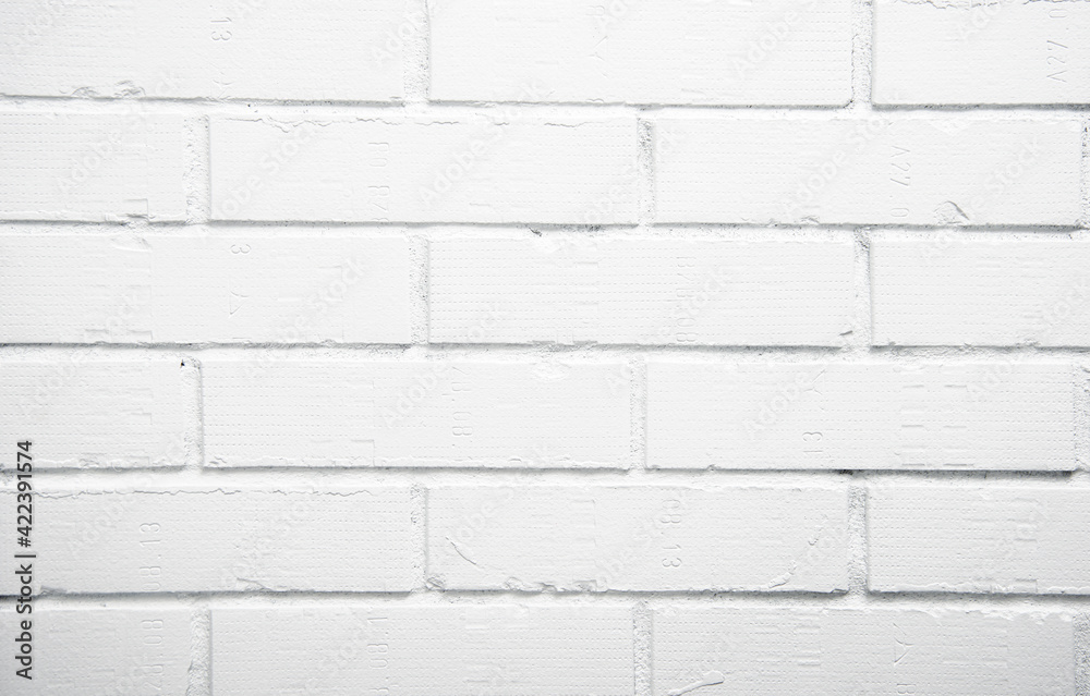 Old white brick wall background texture close up shot Old white brick wall background texture close up shot