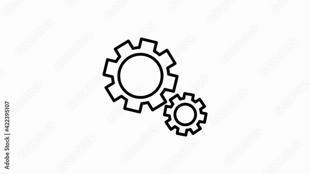 CONSTRUCTION line icon of for modern concepts, web and apps on white background. Motion graphic. CONSTRUCTION line icon of for modern concepts, web and apps on white background. Motion graphic.