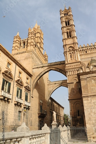 The Maria Santissima Assunta Cathedral in Palermo, Sicily Italy photo