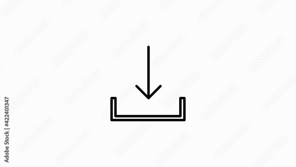 ELECTRONICS icon with flat abstract design isolated on white background. Motion graphic. ELECTRONICS icon with flat abstract design isolated on white background. Motion graphic.
