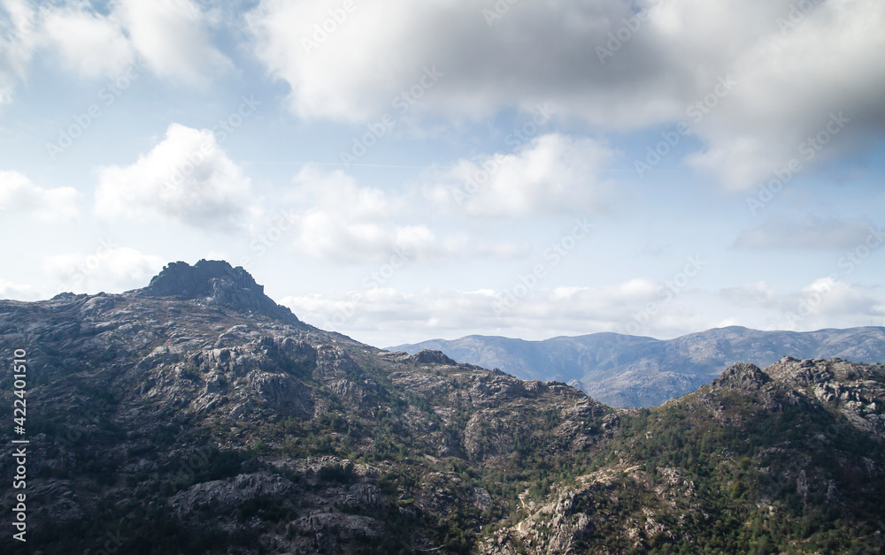 Granitic mountain landscape