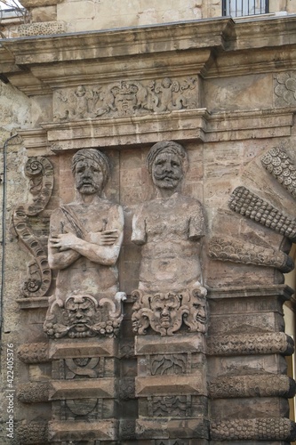 Porta Nuova in Palermo, Sicily Italy