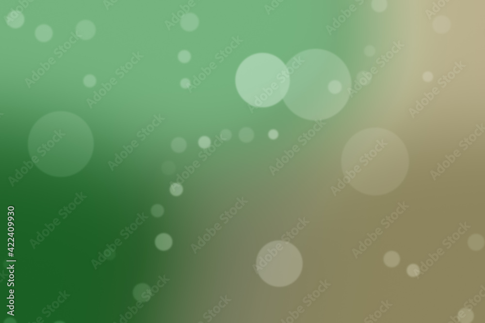soft spring abstract background with bokeh elements