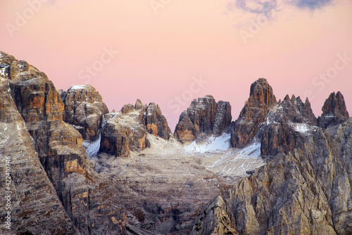 Brenta Dolomite in Italy, Europe Fototapet