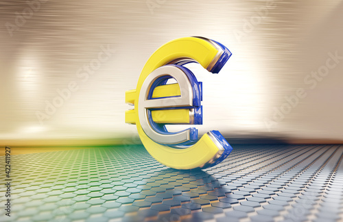 digital currency symbolic E...